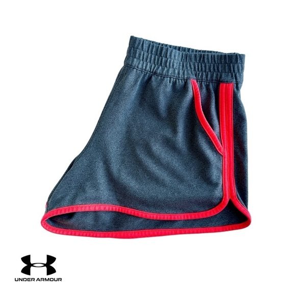 UNDER ARMOUR SHORTS WOMEN'S S ATHLETIC RUNNING GREY - Picture 10 of 14